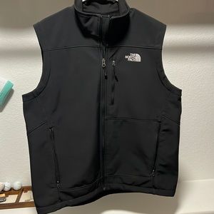 North face fleece lined vest